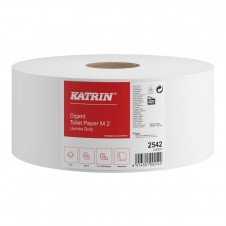 Toaletní papír Katrin Gigant M2, 2vrstvý, bílý, 6 rolí/balení