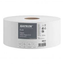 Toaletní papír Katrin Plus Gigant S2, 2vrstvý, celulóza, 12 rolí/balení
