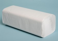Papírový ručník skládaný SUPER SOFT 3200 ks, bílý, 2vrstvý lepený