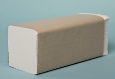 Papírový ručník skládaný 2vrstvy, 25x21,3000ks