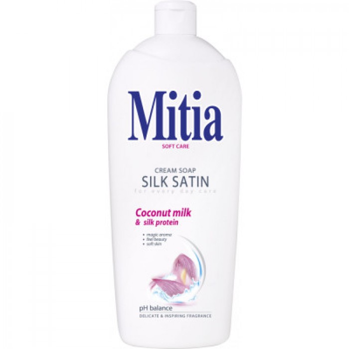 Tekuté mýdlo MITIA Silk satin 1l Tekuté mýdlo MITIA Silk satin 1l