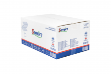 Skládaný papírový ručník Sempre, V-fold, 2vrstvá celulóza, 25x21 cm, 3000 ks