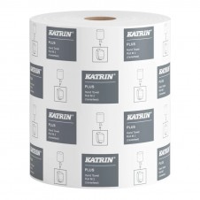 Papírový ručník v roli Katrin Plus M2 Super bílý, 2vrstvý, celulóza, 6 rolí/balení