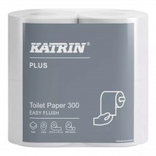 Toaletní papír Katrin Plus 2vrstvý, celulóza, 300 útržků, pro chemické WC